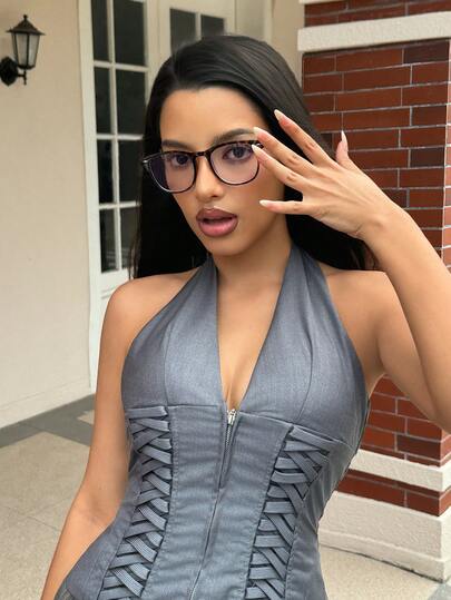 DareSee 3pcs Retro Lightweight Fashion Glasses Set - Fashionable Full Frame Blue Ray Blocking Glasses MusicFest Y2KFest Back To School Autumn Winter Gifts