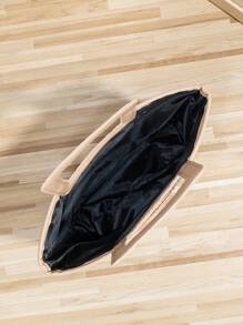 Nuevos bolsos tejidos estilo europeo y americano, bolsos de paja para resort, bolsos de viaje, bolsos de almacenamiento portátiles de moda, bolsas de playa, bolsos de playa de paja, mini bolsos de playa de paja, esenciales de verano, el mejor complemento, perfecto para mujeres, niñas, estudiantes, viajes, vacaciones, playa, festividades, regalos. Bolso de tela para la escuela, bolso escolar.