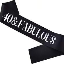 2 Stücke/Set Geburtstags-Schärpe und Tiara für Frauen, inklusive Geburtstagskrone, Happy 18., 21., 30., 40., 50., 60., 70. Geburtstags-Schärpe, Schleife, fantastische Kerzen und Kuchendekoration, Geburtstagsgeschenke für Frauen, Partyzubehör für glücklichen Geburtstag, Valentinstag Accessoires in Gold - Verschiedenfarbig - Übersicht 19