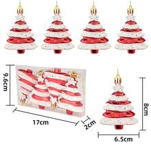 圣诞树装饰套装，塑料糖果圣诞树挂饰，节日装饰品，DIY 圣诞装饰，节日礼物