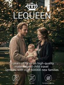 LEQUEEN 1 件牛津布妈咪包，大容量手提包多功能休闲手提斜挎包，适合妈妈产妇医院尿布包，适合户外旅行行李存放 - 黑色 - 查看 2