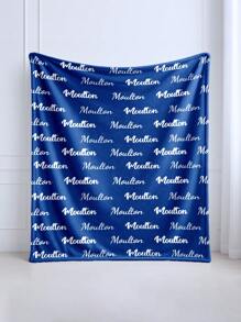 1 pièce Couverture personnalisée avec texte, couverture en flanelle personnalisée avec texte, cadeau de fête des mères/pères pour maman/papa, linge de maison. Couverture personnalisée avec photo disponible : couverture photo personnalisée pour la fête des mères, anniversaires, Saint-Valentin, remise de diplôme, fête des pères, mariages, pendaison de crémaillère. Convient pour le canapé, le lit, la voiture, la salle de thé, la chambre à coucher, la salle de bain, le salon, la salle à manger.