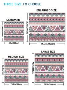 1pc New Outdoor Waterproof Anti-Sand Digital Printed Beach Mat/Towel, Fashion And Fresh Pattern, Suitable For Outdoor Camping And Picnics