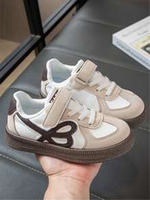 Zapatillas de moda para niños Otoño 2025 Nuevo diseño talla grande vendido, Zapatos deportivos y casuales para niñas y niños, Suela suave minimalista