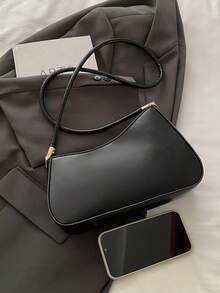 时尚新款纯色不对称个性斜挎包，多功能优雅的不对称造型女士单肩包，适合购物、钱包、逛街、年轻女性、大学生、新人和白领人士。非常适合办公室、大学、工作、商务、通勤、户外活动、旅行和郊游。