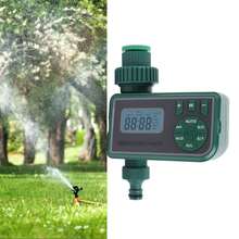 Automatic Digital Garden Watering Timer, Watering Timer, Energy Saving, Adjustable, Simple Operation, Automatic Irrigation, Watering Timer For Patio, Lawn - Green - View 8