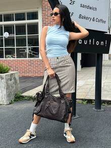 DareSee Fashionable Women Party Casual Beige Mesh Sneakers, Lightweight And Comfortable Ladies Running Shoes Music Fest Y2KFest Back To School Autumn Winter Gifts - Beige - View 2