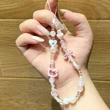 1 pieza Estilo aleatorio Accesorio de teléfono con colgante de Hello Kitty Kawaii de Sanrio, lindo encanto compatible con gato Kitty para decorar joyas (algunas partes pueden ser aleatorias)