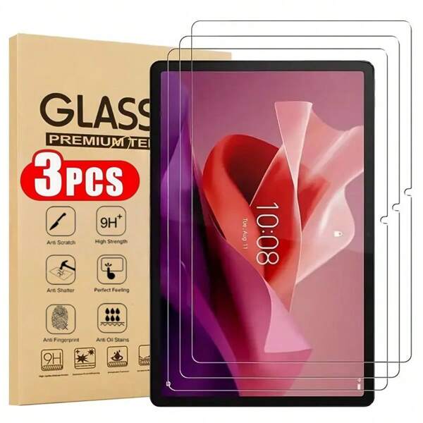 3 قطع واقي شاشة مسطح، متوافق مع Galaxy Tab A9+، Galaxy T530/Tab 4، أجهزة Galaxy Tablets، iPad Air 13 2025(M3)، iPad Air 11 2025(M3)، أجهزة iPad، أجهزة Tablets، Redmi Pad 2 11، Pad 8/أجهزة Redmi Tablets، Honor Pad 10، أجهزة Honor Tablets، Tab M11، أجهزة Tablets