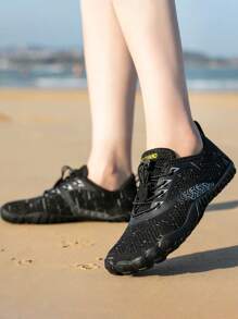 Dian Sen Men's Outdoor Water Shoes For Snorkeling And Swimming,Soft Five Toe Aqua Shoes,Quick Drying Fishing Shoes And Sandals Large Sizes For Shoreline And Water Sports,Women's And Men's Water Shoes Perfect Summer Gift Barefoot Aqua Shoes For Surfing,Kayak And Beach Activities Wide Toe Comfort For Spring,Autumn Lightweight Sneakers For Pool,Yoga And Travel,Beach Volleyball,Gym,Rock Climbing