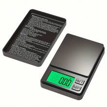 Balanza de joyería mini, Balanza electrónica 0.01, Balanza de gramos para joyería, Balanza electrónica pequeña de alta precisión - Multicolor - Ver 2