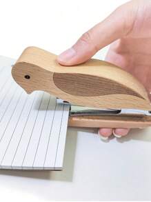 1 Stück kreative Specht Heftklammer Multifunktions Arbeitserleichterung Heftklammer aus massivem Holz, Tiermini-Heftklammer, hochwertige Materialien für Zuhause und Lernen, kleine Heftklammer, Büro-Heftklammer, Schulmaterial, Rückkehr zur Schule Saison