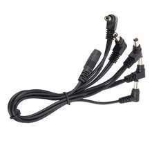 Cable tipo "daisy chain" de 5 salidas, adaptador para efectos de guitarra y fuentes de alimentación - Multicolor - Ver 6