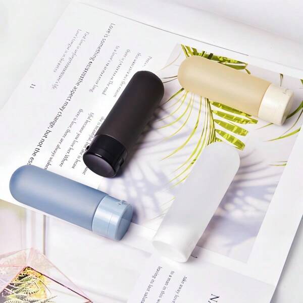 Simple Texture Travel Size Refillable Cosmetic Containers