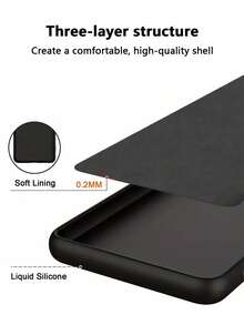 1 pezzo Custodia protettiva antiurto nera, compatibile con la serie , custodia antiurto nera per smartphone , custodia per telefono, cover protettiva per telefono, guscio per telefono, custodia per telefono, custodia antiurto per telefono, custodia nera per telefono, custodia minimalista per telefono, custodia per telefono di colore solido, custodia nera per telefono, custodia per telefono antiurto in TPU (antiurto di grado militare) impermeabile anti-caduta resistente ai graffi