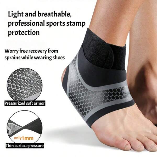 1 stuk Cooper Enkelondersteuning Compressie Voetmouwen Voor Mannen En Vrouwen Bracer Enkelbeschermer Voor Dagelijkse Sporttraining Gewichtheffen Fitness Fietsen Yoga Pilates Kamperen Hiken Wandelen Basketbal Honkbal