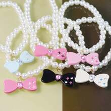 Colliers élastiques pour animaux de compagnie (chats et chiens) de petite et moyenne taille avec des décorations de diamants, arcs, étoiles, lune et perles. Accessoires décoratifs magnifiques pour chiots et chatons