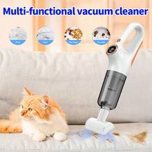 Ręczny odkurzacz pionowy o mocy 8000 PA i dużej mocy ssania, wyposażony w 3 baterie 2000 mAh zapewniające długi czas pracy, zestaw z wieloma akcesoriami, przenośny, samochodowy, wydajny odkurzacz do usuwania kurzu i sierści zwierząt, ładowany przez USB, 4 sezonowe opcje prezentowe, idealny pomysł na prezent – idealny na sofę, dywan i do kampera/prezent dla żony na Dzień Matki! Wielofunkcyjny zestaw ręcznych odkurzaczy o dużej mocy na rurze.