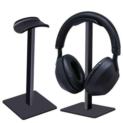 1pc Aluminum Alloy + TPU Headphone Stand, Gaming Headset Holder Rack For Desktop, Multi-Color Options