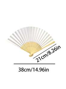 Ventaglio di carta pieghevole multicolore, ventaglio pieghevole per ospiti di matrimoni, accessorio di moda e regalo ideale, ventaglio pubblicitario, ventaglio da matrimonio, oggetto di scena, ventaglio di supporto, ventaglio per attività di gruppo.