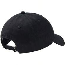 Classic Low Profile Adjustable Cotton Dad Hat For Men And Women - 黑色 - 查看 4
