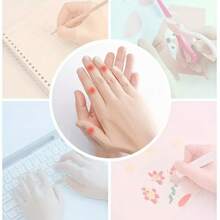 100pcs Silicone Finger & Toe Protector Sleeves - Breathable Anti-Friction Cushion,Reusable Soft Comfortable Silicone Guards For Manicure, Sports And Outdoor Activities, Suitable For Running, Cycling, Gym, Hiking