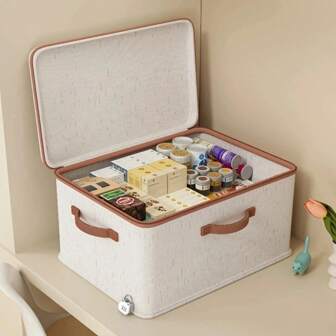 1 件带盖可折叠娃娃盒，坚固的娃娃收纳盒，适合儿童、男孩、女孩、托儿所、游戏室的收纳盒 - 现代毛绒玩具、积木、家居用品，用途广泛，节省空间，易于使用 - 适用于衣柜、卧室、厨房、浴室、办公室