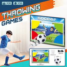 三合一棒球、橄榄球、足球投掷目标训练玩具，儿童户外运动玩具套装，夏季 - 彩色 - 查看 8