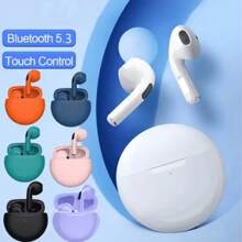 PRO6 In-Ear Wireless Headphones, With Excellent Sound Quality, Compact And Portable, Long Battery Life, Excellent Stereo Effect,