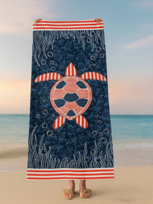 HECHA EN TURKEY - Toalla de playa 100% algodón súper absorbente - toalla de terry grande de 90x150 cm - suave, de secado rápido, ligera y duradera - ideal para playa, piscina, baño y uso en viajes