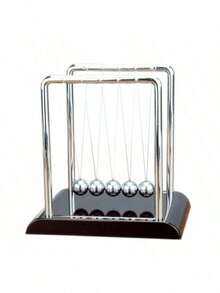 Bola de colisión - Juguete científico - Juguete de observación de inercia de colisión - Conservación de física de bola de colisión - Artesanía de hierro decoración creativa - Adorno - Regalo para fiestas - Regalo de cumpleaños - Regalo - Juguete - Multicolor - Ver 9