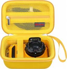 Elonbo Carrying PIXPRO WPZ2 Rugged Waterproof Digital Camera, Shockproof WiFi 4K Video Digital Camera Storage Cover Bag, Mesh Pocket Fits Battery Card. Black - PU黃 - 查看 1