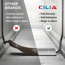 CILIA 1 Roll 6cm*1m 4 Colors Floor Cord Cover,Self-Adhesive,Cable Protector,Extension Protect Wires & Prevent Trips, Management Solution, Surface Mounted Cord Protection Coverl ,Suitable For Floors, Walls And Desktops