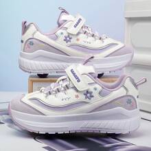 4-Wheel Roller Skates For Teens, Students, Adults, Couples, Fashion Sneakers, Outdoor Sports Roller Shoes, High-Top For Men And Women, Removable Wheels Design, 2-In-1 Convertible - Purple - View 3