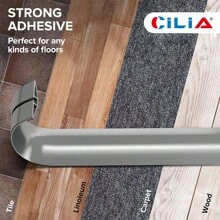 CILIA 1 Roll 6cm*1m 4 Colors Floor Cord Cover,Self-Adhesive,Cable Protector,Extension Protect Wires & Prevent Trips, Management Solution, Surface Mounted Cord Protection Coverl ,Suitable For Floors, Walls And Desktops