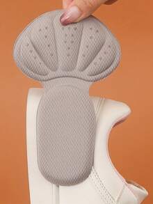 2/4/8/12pcs Soft TPE Non-Slip Heel Cushions With Breathable Damping, Adjustable Height And Cuttable Design For Comfortable Shoe Wear