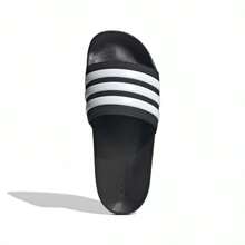 Adidas ADILETTE SHOWER - Black and White - View 2