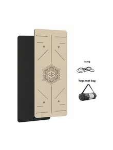 Yoga Mat Non-Slip, Pilates Fitness Mat, 0.6 Cm Thick Women's Yoga Mat, Exercise Mat For Home Exercise With Straps And Storage Bag - Multicolor - View 19