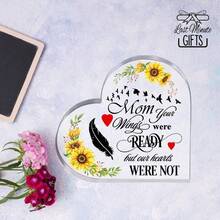 1 件亚克力饰品 亚克力饰品 趣味亚克力婚礼礼物饰品 - 个性化透明吊坠，适合最好的朋友、男朋友、伴娘、伴郎 - 婚礼、单身派对、订婚、周年纪念的独特装饰 - 定制展示纪念品，适合书桌、架子、卧室 - 创意而真挚的礼物 - 多色 - 查看 2