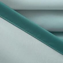 Grey Ocean Wave Shower Curtain Waterproof Fabric Shower Curtains For Bathroom Gradual Color Design Nautical Coastal Beach Bath Decor - Ombre Teal - View 7
