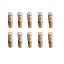 Kit 20 Votive Candles 200g 7 Days Pure White Paraffin Factory Price - trắng - Xem 5