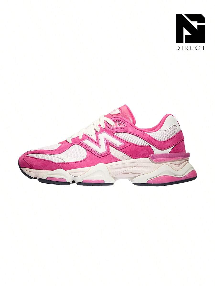 New Balance 9060 Fuchsia Pink-Men's /Women's Lifestyle Sneakers – Shose For Man/Woman-Vintage-Spring & Summer-Inspired Running Shoes, Shock-Absorbing Comfort, Gym To Streetwear Casual Wear-Easter Gift–U9060FP - Pink/Pink - View 1