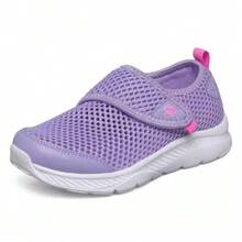 Skechers Zapatos deportivos informales, cómodos y transpirables para niñas - Morado - Ver 3