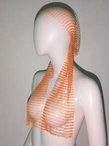 1 peça 65 cm brilhante strass decoração feminina chapéus escolares lenço de cabeça rave boate bonés