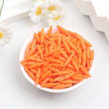 Accesorio de nariz de muñeco de nieve, nariz de zanahoria de Navidad para muñeco de nieve, juguete de accesorio de muñeco de nieve de nacimiento de invierno, miniaccesorio de muñeco de nieve de dibujos animados, manualidades de muñeco de nieve DIY, nariz de plástico artificial - Naranja - Ver 23