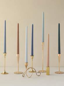 4 قطع/مجموعة - شمع طويل الساق 12 بوصة ب- 6 ألوان تدرجية، شمع للمناسبات، شمع لعشاء الشموع، ديكور المنزل، شمع أعياد الميلاد، شمع حفلات الولائم والزفاف الرومانسية، ديكور المكان، هدايا التخرج، هدايا صغيرة للحفلات، هدايا خاصة، ديكور هالوين وعيد الميلاد