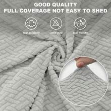2PCS Car Front Seat Cover Car Seat Cover With Storage Pocket Washable Split Automotive Seat Cover Protector For Truck,Van ,SUV Seat Covers Front Kit Protector Washable Cover For All Car Models - Light Grey - View 5