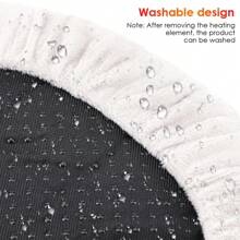 Hailicare 1pc USB Powered Electric Foot Warmer, Wrap Around Heel Design, Full Coverage Foot Warmer, Suitable For Office, Study Room, Bedroom, Living Room, Etc.