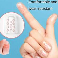 100pcs Silicone Finger & Toe Protector Sleeves - Breathable Anti-Friction Cushion,Reusable Soft Comfortable Silicone Guards For Manicure, Sports And Outdoor Activities, Suitable For Running, Cycling, Gym, Hiking
