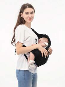 Newborn Baby Front Carrier Horizontal Carry Hands-Free Baby Carrier Out Sling Wrap, Easy To Use